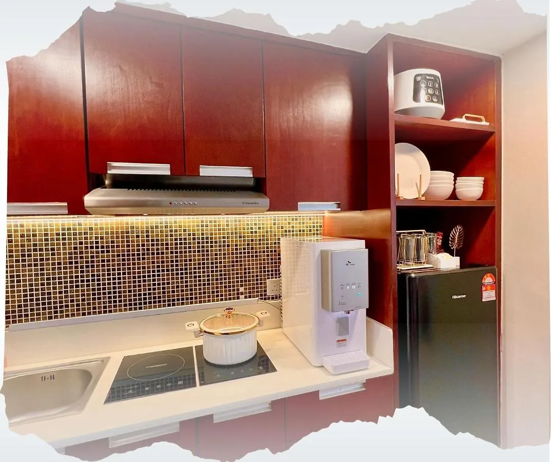 New Homestay !! Heritage Suites Near Imago Mall City Central , Free Highspeed Wifi & Netflix , Kota Kinabalu Appartamento