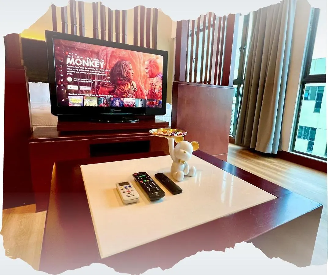 New Homestay !! Heritage Suites Near Imago Mall City Central , Free Highspeed Wifi & Netflix , Kota Kinabalu